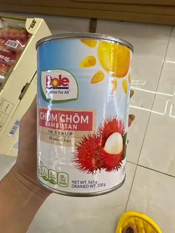 Chôm chôm ngâm dole 565gr