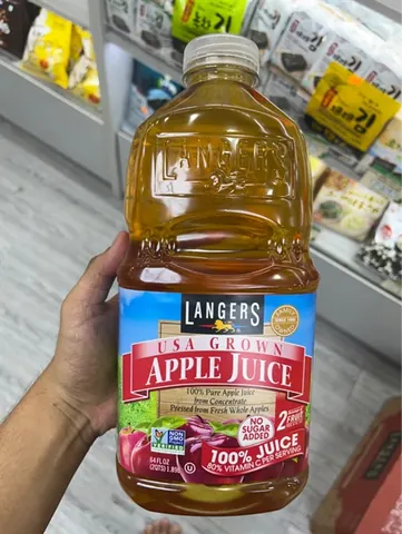 Nước ép táo langers Mỹ 1.89L