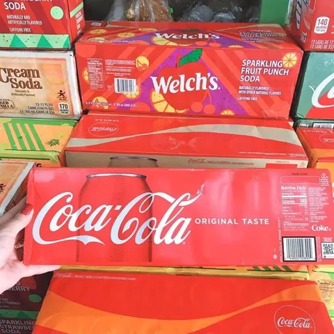 Nước ngọt coca cây 12 lon