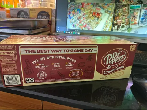 Nước Pepper Dr & Cream & Soda cây 12 lon