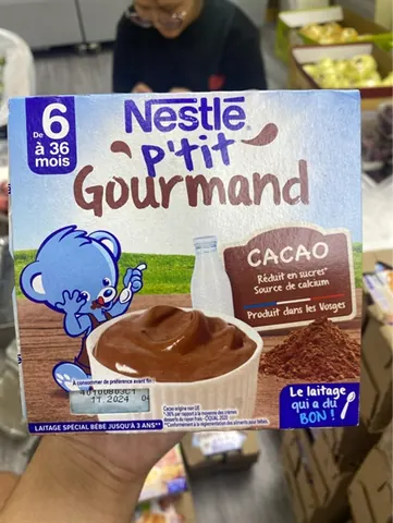Váng Sữa P'tit Gourmand vị Cacao 4 hộp