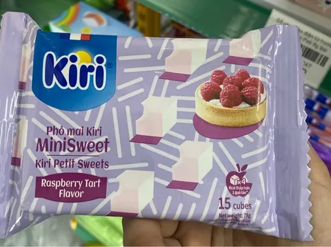 Phô mai kiri mâm xôi 78g