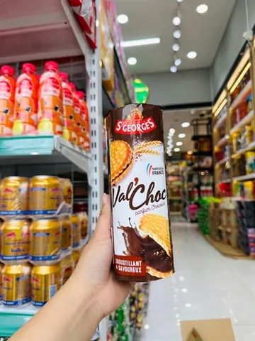 Bánh quy kẹp socola val’choc 300g