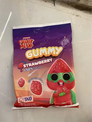 Kẹo dẻo gummy dâu