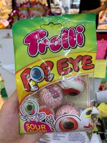 Kẹo con mắt Trolli gói 4 cái