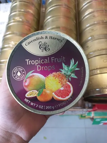 Kẹo C&H Tropical Fruit Drops 200gr .