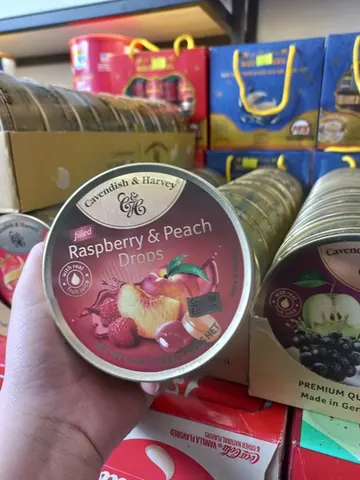Kẹo C&H Raspberry & Peach Drops