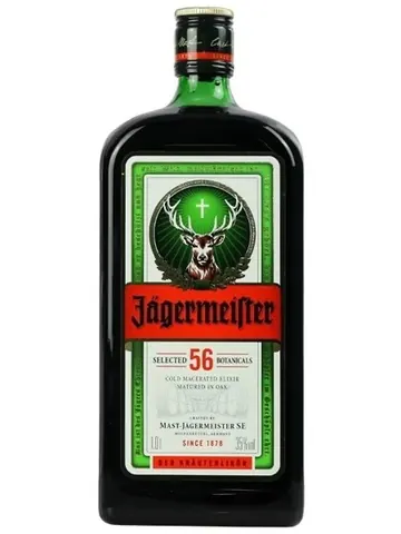 RƯỢU JAGERMEIFTER THẢO MỘC CON HƯƠU 35% VOL 1 LÍT