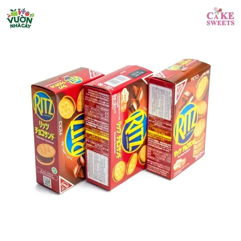 BÁNH QUY RITZ NHÂN KEM SOCOLA