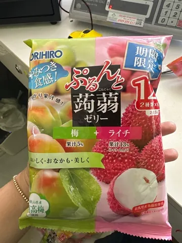 Thạch Orihiro vị đào + vải 240gr