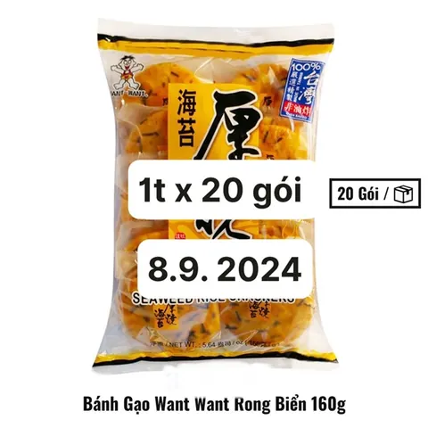 BÁNH GẠO RONG BIỂN gói vàng