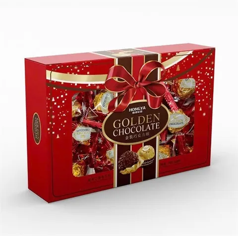 KẸO SOCOLA HẠT PHỈ HONGYA GOLDEN CHOCOLATE ĐÀI LOAN