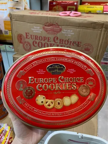 Bánh Cookie Europe Đỏ 300G