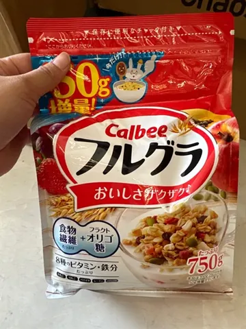 Ngũ cốc Calbee đỏ 700g