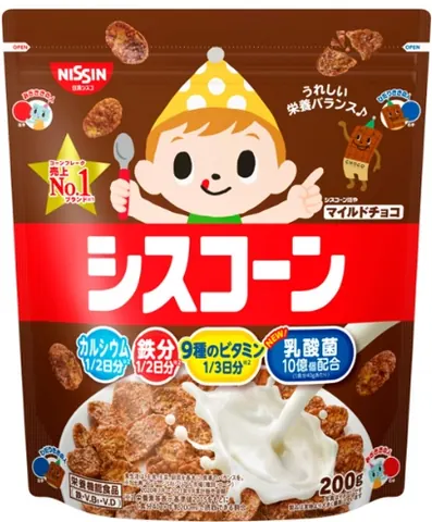 Ngũ Cốc Cho Bé Nissin Cisco Chocolate 200g