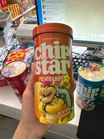 Khoai tây YBC Chip Star Consmomme