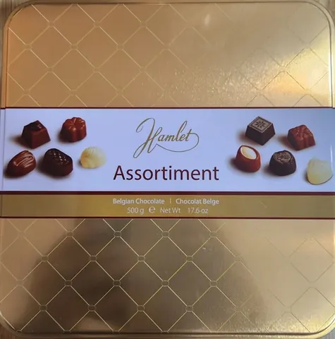 Socola hamlet assortiment bỉ vàng 500g