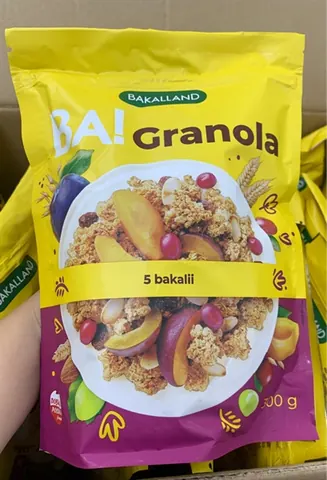Ngũ cốc BA! Granola trái cây sấy & hạnh nhân