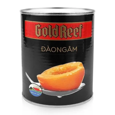 Đào ngâm Gold Reef 825g
