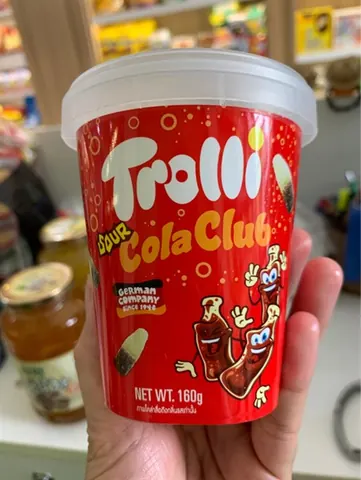 Kẹo dẻo trolli Cola club 160gr