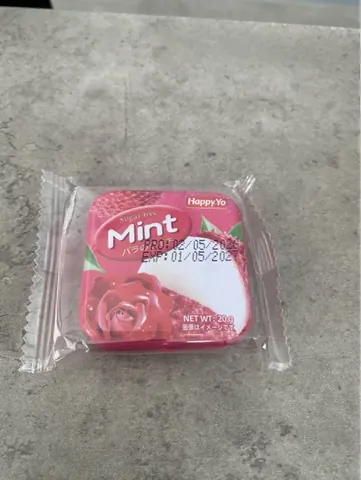 Kẹo ngậm mint hoa hồng