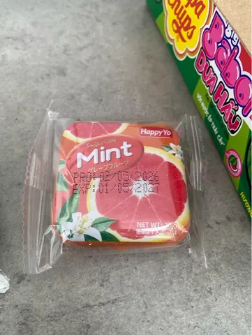 Kẹo ngậm mint chanh
