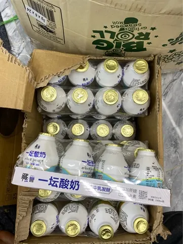 Sữa Chua Lên Men Tự Nhiên Lốc 4 Chai 238ml