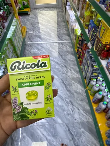 Viên ngậm thảo mộc Ricola N không đường 40g