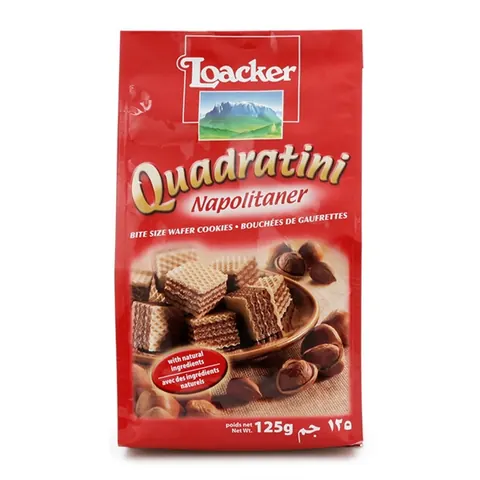 Bánh xốp Loacker Napolitaner 125gr