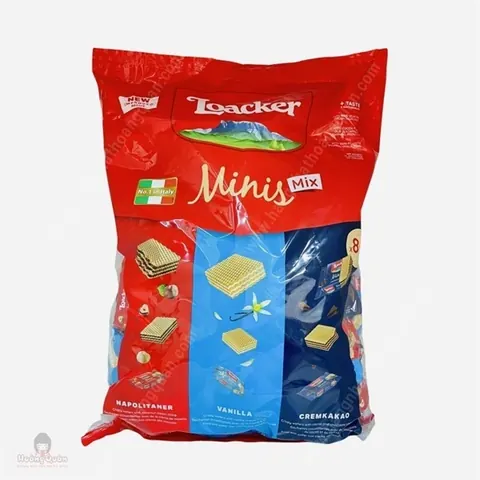 Bánh Xốp cao cấp Loacker minis 800g