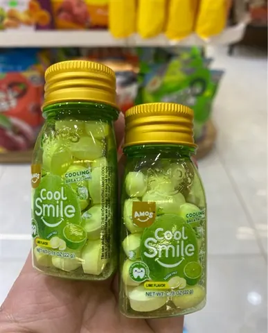 Kẹo cool smile chanh hủ 22g