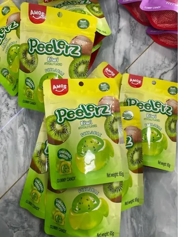 Kẹo Dẻo Lột Vị Kiwi 65g