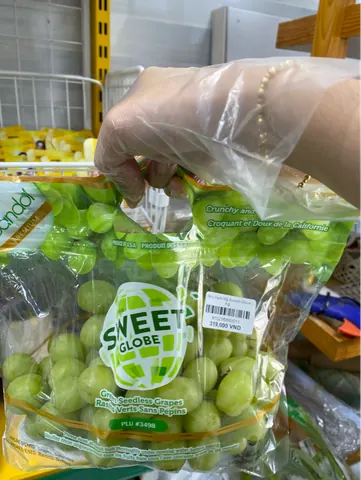 Nho Xanh Mỹ Sweet Globe Kg