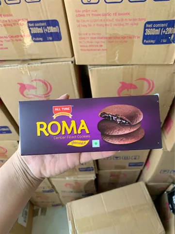 Bánh quy nhân socola Roma