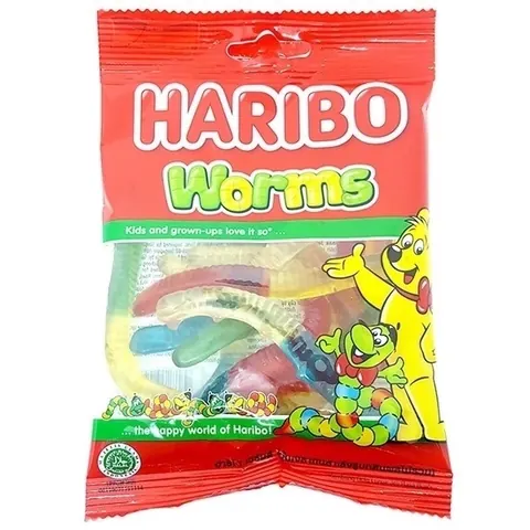 KẸO DẺO HARIBO WORMS 80G