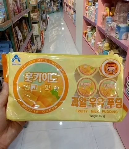 SỮA CHUA THẠCH HOA QUẢ PUDDING 450G VỊ XOÀI