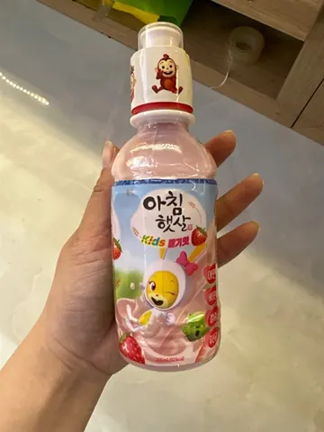 Nước gạo trẻ em vị dâu