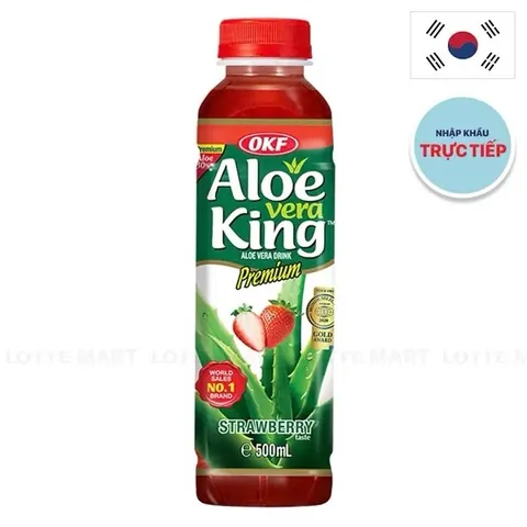 Nước uống OKF 500ml dâu nha đam