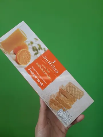 Bánh xốp vị Cam Thái Lan