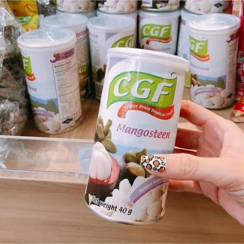 MĂNG CỤT SẤY KHÔ MANGOSTEEN CGF LON 40G