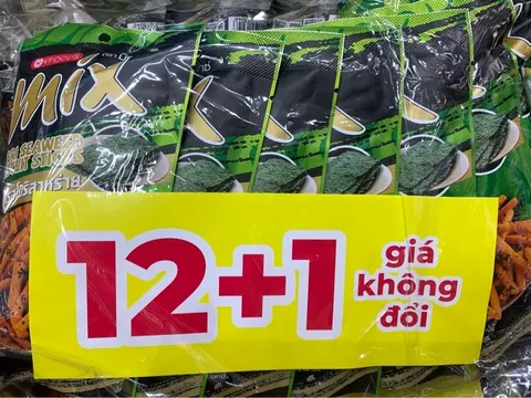 Bim bim Mix rong biển lốc 13 gói