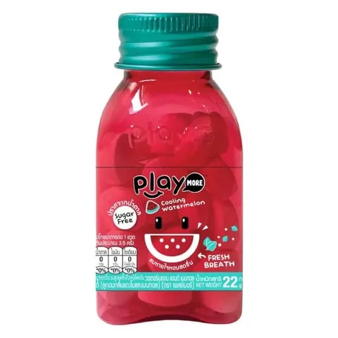 KẸO THE VỊ DƯA HẤU PLAYMORE 22G PLAYMORE WATERMELON CANDY 22G