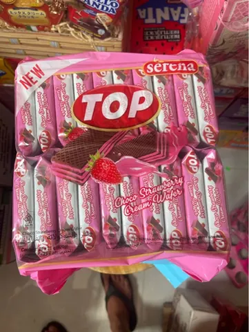 BÁNH XỐP TOP VỊ DÂU
