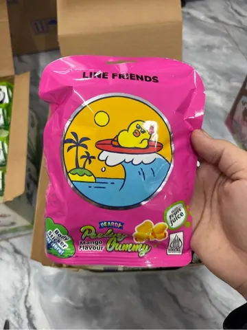 Kẹo dẻo bóc vỏ xoài 55g line friends