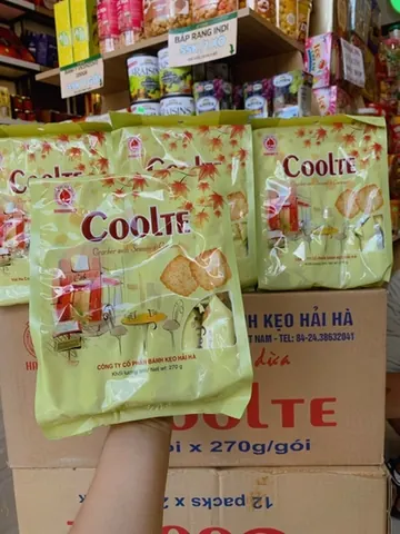 Bánh quy mặn vừng dừa Coolte