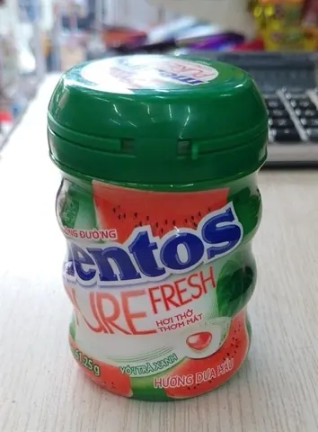 Kẹo Gun Mentos Vị Dưa Hấu