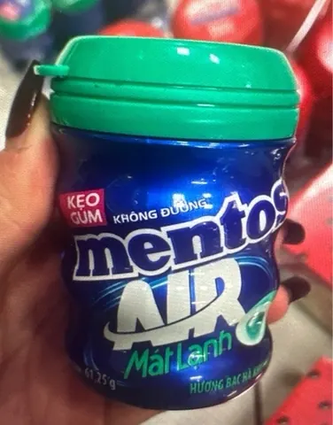 Kẹo Gun Mentos Vị Bạc Hà Khuynh Diệp