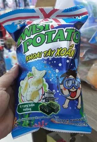 Snack khoai Tây Want Want vị rong biển