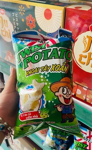 Snack khoai Tây xoắn Want Want 30g