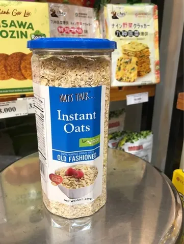 Yến mạch cánh mỏng nuts talk 450g